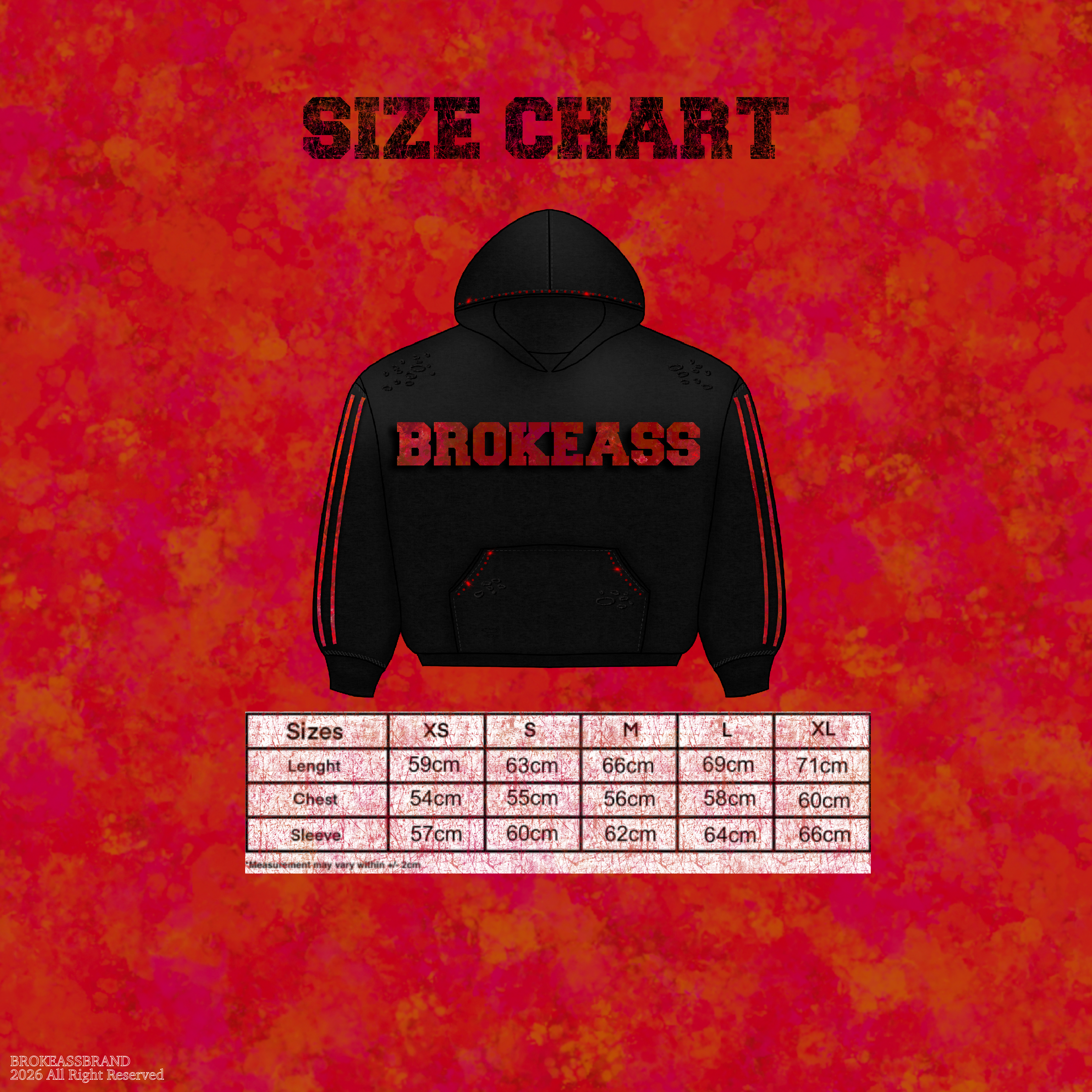 “SPLATTER V2” HOODIE