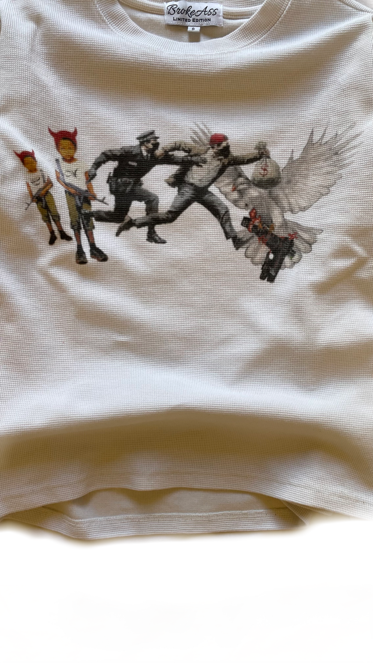 “War World” Longsleeve White