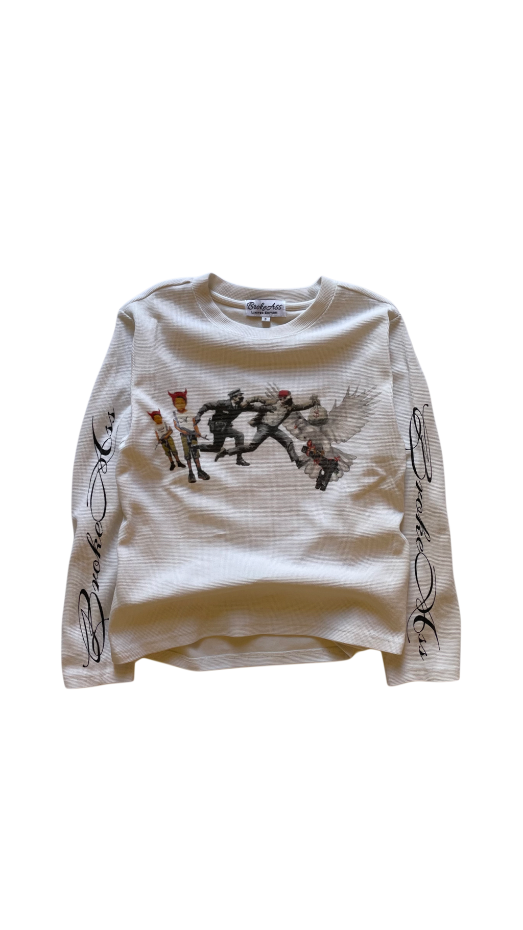 “War World” Longsleeve White