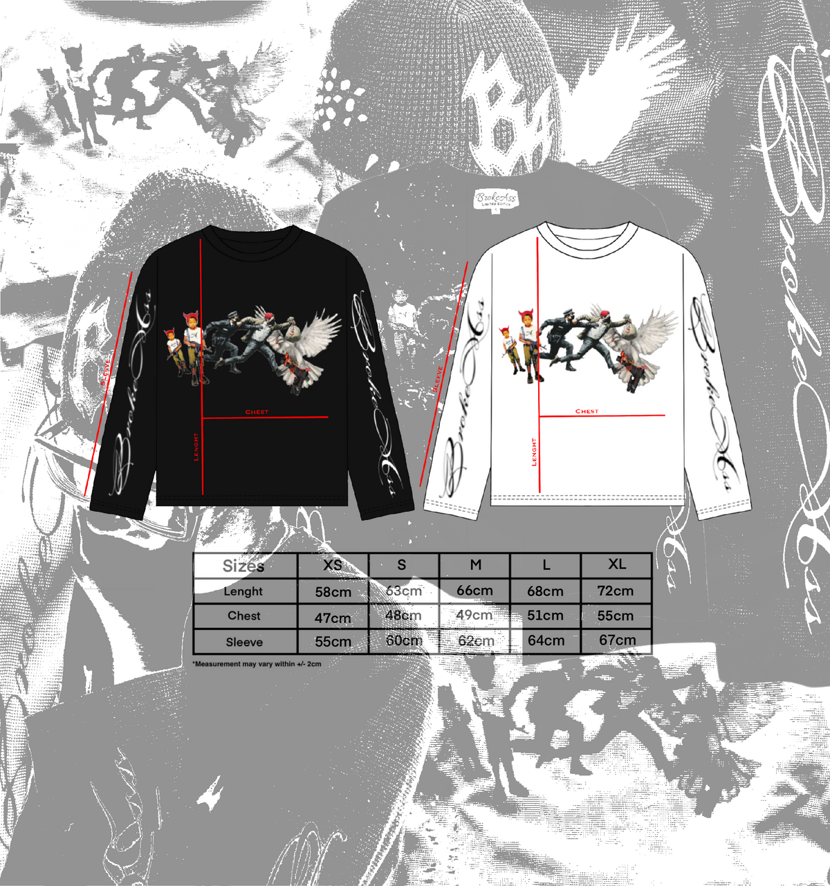 “War World” Longsleeve Black